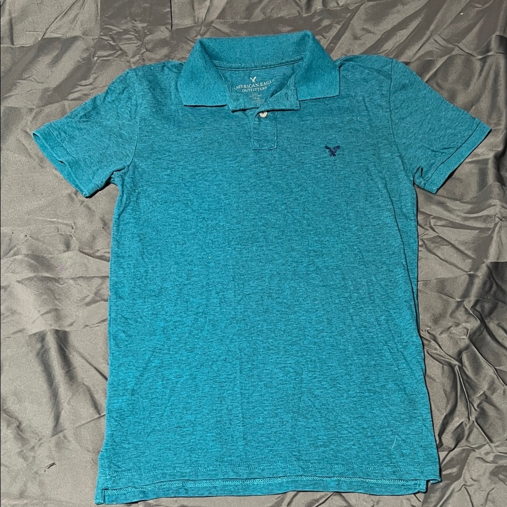 Men’s/Boys American Eagle Outfitters Teal Polo Shirt